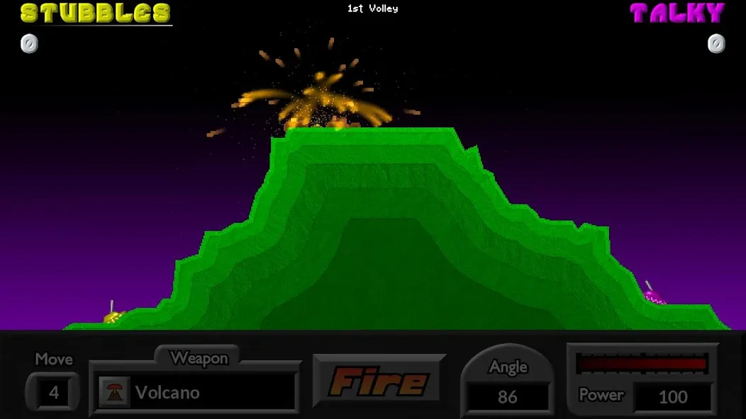 Pocket Tanks [MOD: безлимитные деньги и оружие] Screenshot 1