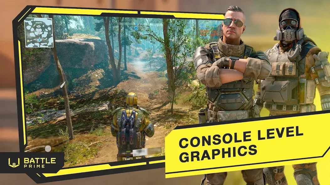 Battle Prime: FPS gun shooting [MOD: безлимитные деньги и оружие] Screenshot 1