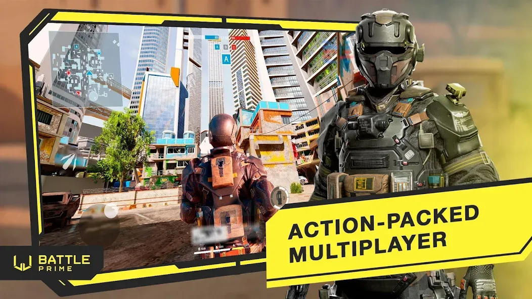 Battle Prime: FPS gun shooting [MOD: безлимитные деньги и оружие] Screenshot 2