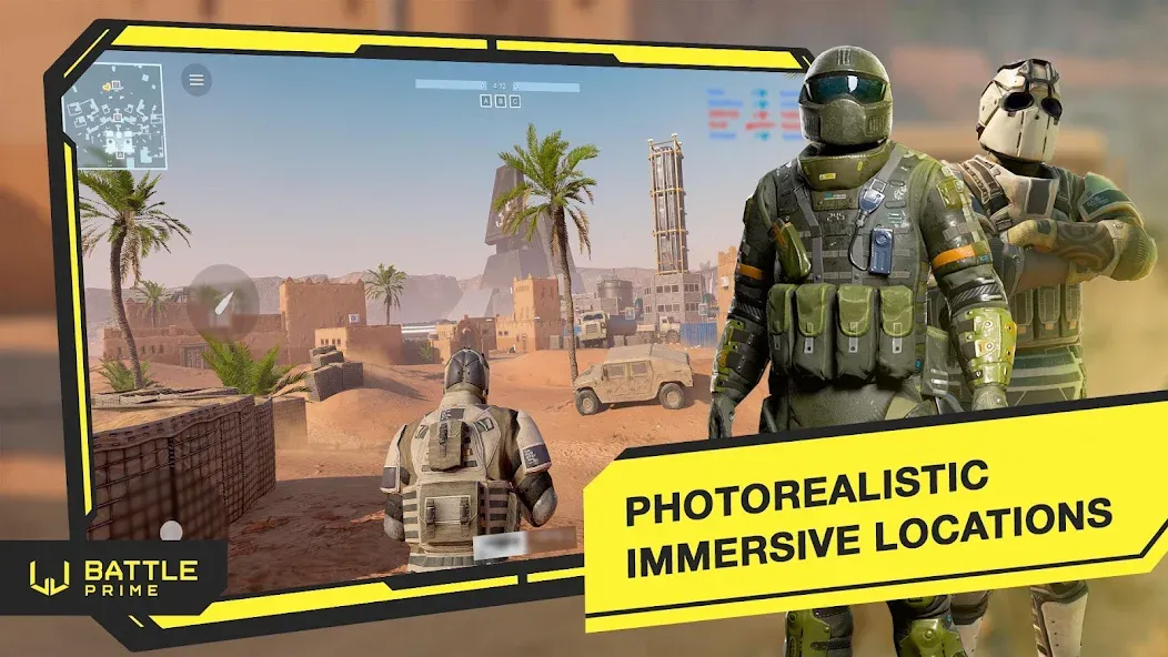 Battle Prime: FPS gun shooting [MOD: безлимитные деньги и оружие] Screenshot 3