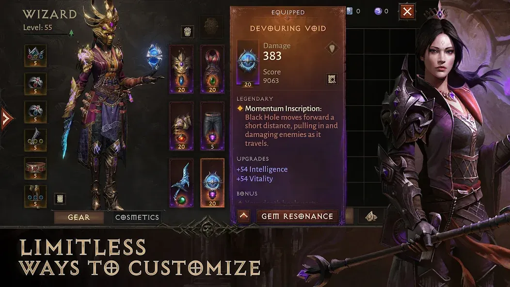 Diablo Immortal [MOD: много золота и усиленный урон] Screenshot 4