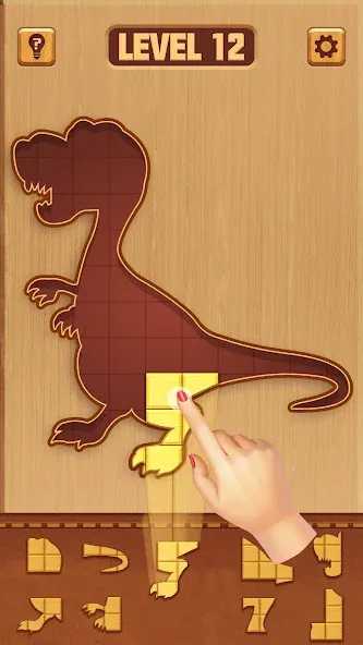 BlockPuz: Block Puzzle Games [MOD: безлимитные подсказки и отмены ходов] Screenshot 1