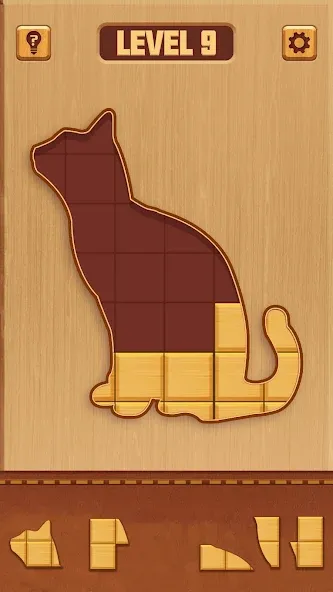 BlockPuz: Block Puzzle Games [MOD: безлимитные подсказки и отмены ходов] Screenshot 4