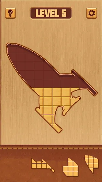 BlockPuz: Block Puzzle Games [MOD: безлимитные подсказки и отмены ходов] Screenshot 5