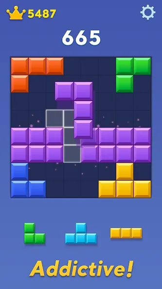Block Blast! [MOD: безлимитные бустеры и монеты] Screenshot 3