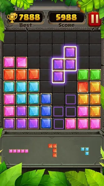 Block Puzzle Guardian [MOD: без рекламы и много жизней] Screenshot 4