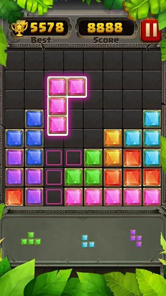 Block Puzzle Guardian [MOD: без рекламы и много жизней] Screenshot 5