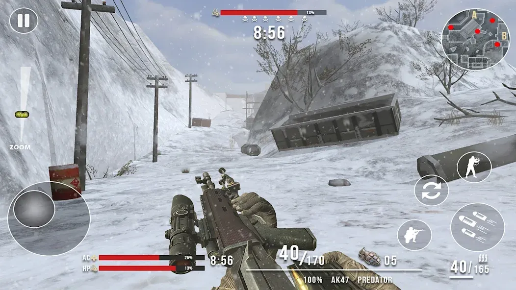 Modern Commando Strike Mission [MOD: безлимитные патроны и оружие] Screenshot 2