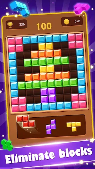 Block Gems: Block Puzzle Games [MOD: безлимитные подсказки и бустеры] Screenshot 2