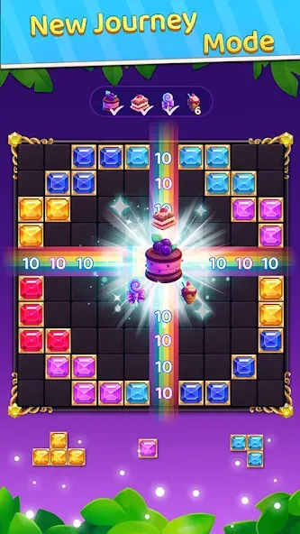 Block Puzzle: Block Blast! [MOD: без рекламы и безлимитные подсказки] Screenshot 1