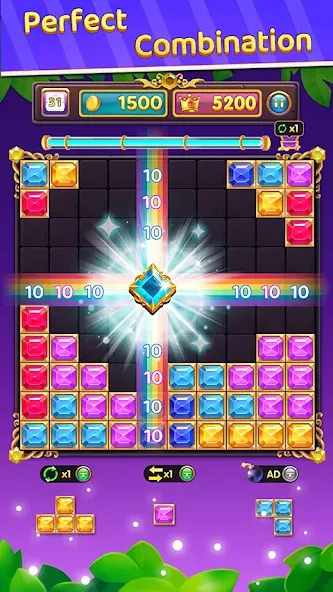 Block Puzzle: Block Blast! [MOD: без рекламы и безлимитные подсказки] Screenshot 4