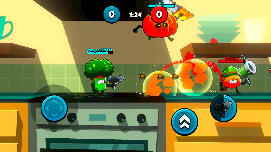 Food Gang [MOD: безлимитные деньги и ресурсы] Screenshot 1