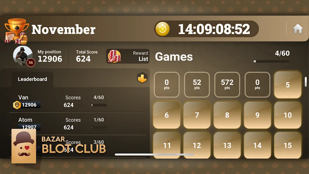 Blot Club - Online Bazar Blot [MOD: безлимитные монеты и открытые уровни] Screenshot 2