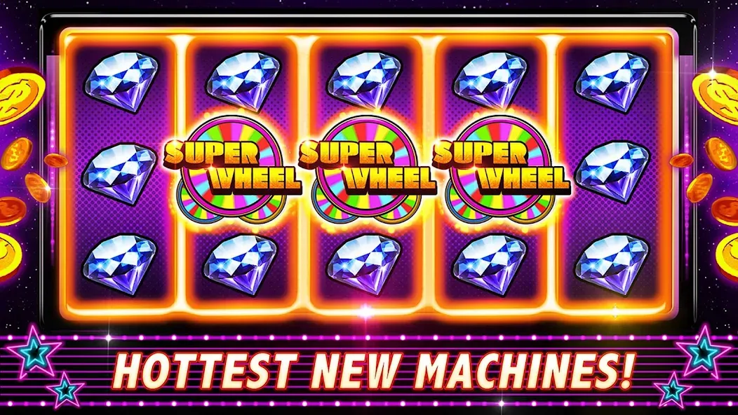 Super Win Slots - Vintage Slot [MOD: безлимитные монеты и бонусы] Screenshot 2