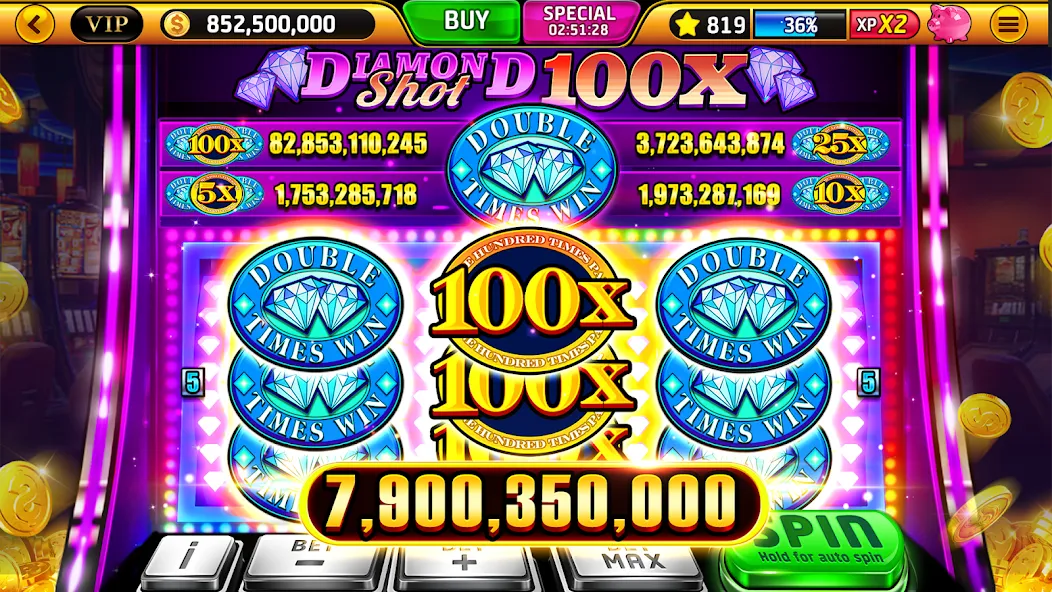 Wild Classic Slots Casino Game [MOD: безлимитные монеты и все бонусы] Screenshot 1