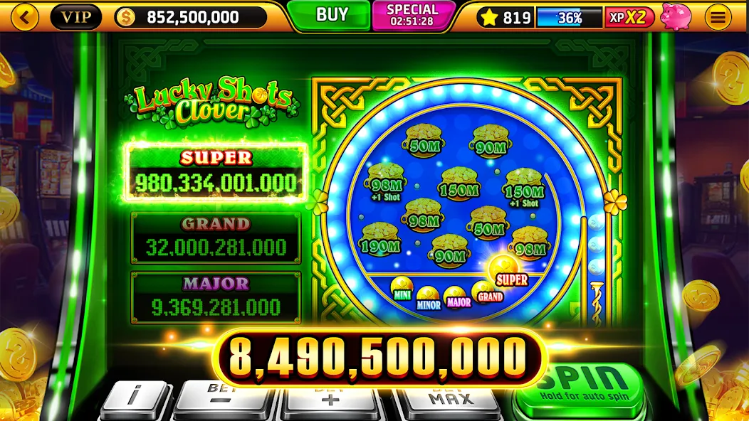 Wild Classic Slots Casino Game [MOD: безлимитные монеты и все бонусы] Screenshot 2