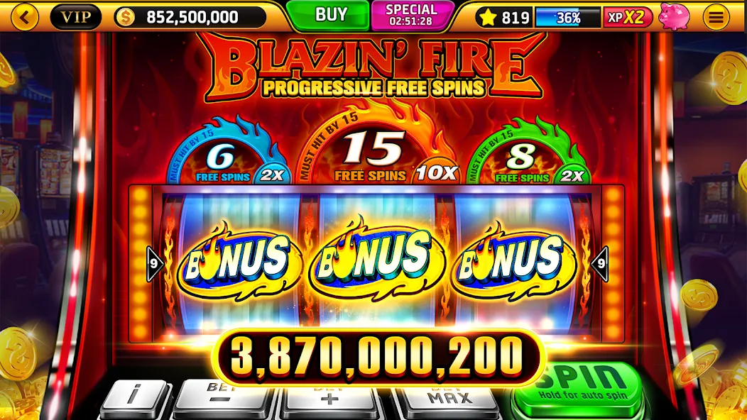 Wild Classic Slots Casino Game [MOD: безлимитные монеты и все бонусы] Screenshot 4