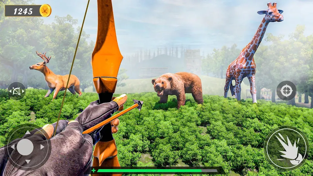 Animal Archery Hunting Games [MOD: безлимитные стрелы и открыты все уровни] Screenshot 3
