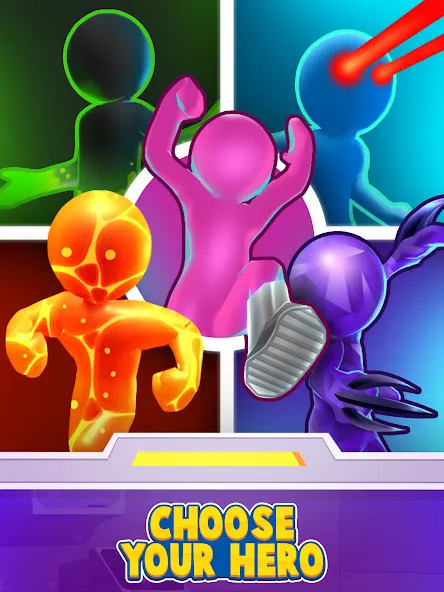 Heroes Inc! [MOD: безлимитные ресурсы и усиленные герои] Screenshot 5