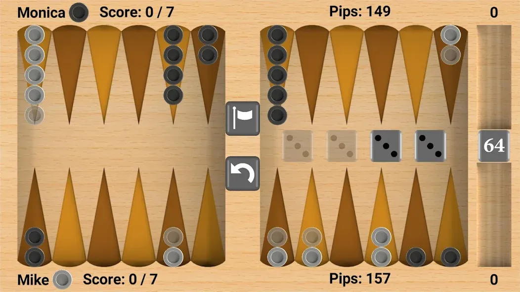 Bluetooth Backgammon [MOD: игра по bluetooth без ограничений] Screenshot 3