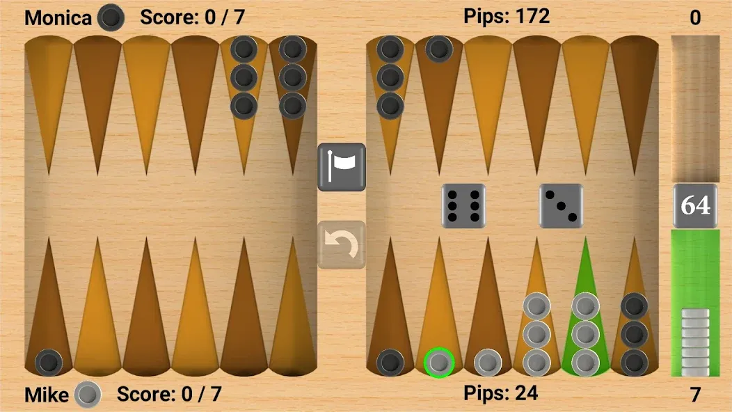 Bluetooth Backgammon [MOD: игра по bluetooth без ограничений] Screenshot 4
