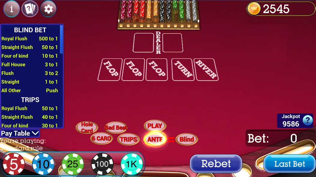 Ultimate Poker Texas Holdem [MOD: безлимитные фишки и открыты все столы] Screenshot 1