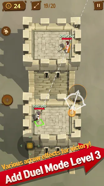 Last Arrows : Sniping Archer [MOD: безлимитные деньги и улучшенные стрелы] Screenshot 5