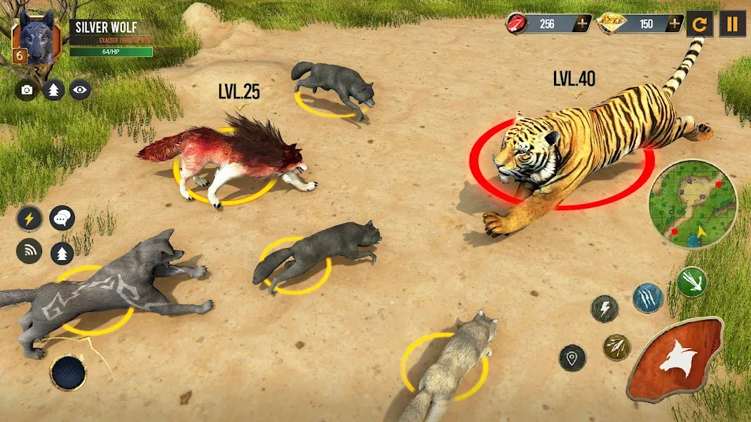 Wild Wolf Simulator Wolf Games [MOD: без рекламы и много монет] Screenshot 4