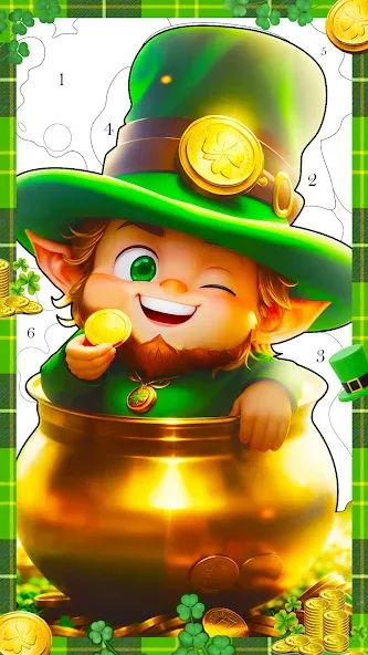 Holiday Relax Coloring Games [MOD: расслабляющая раскраска без рекламы] Screenshot 2