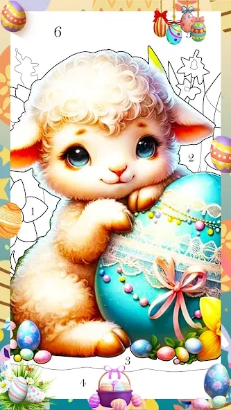 Holiday Relax Coloring Games [MOD: расслабляющая раскраска без рекламы] Screenshot 3
