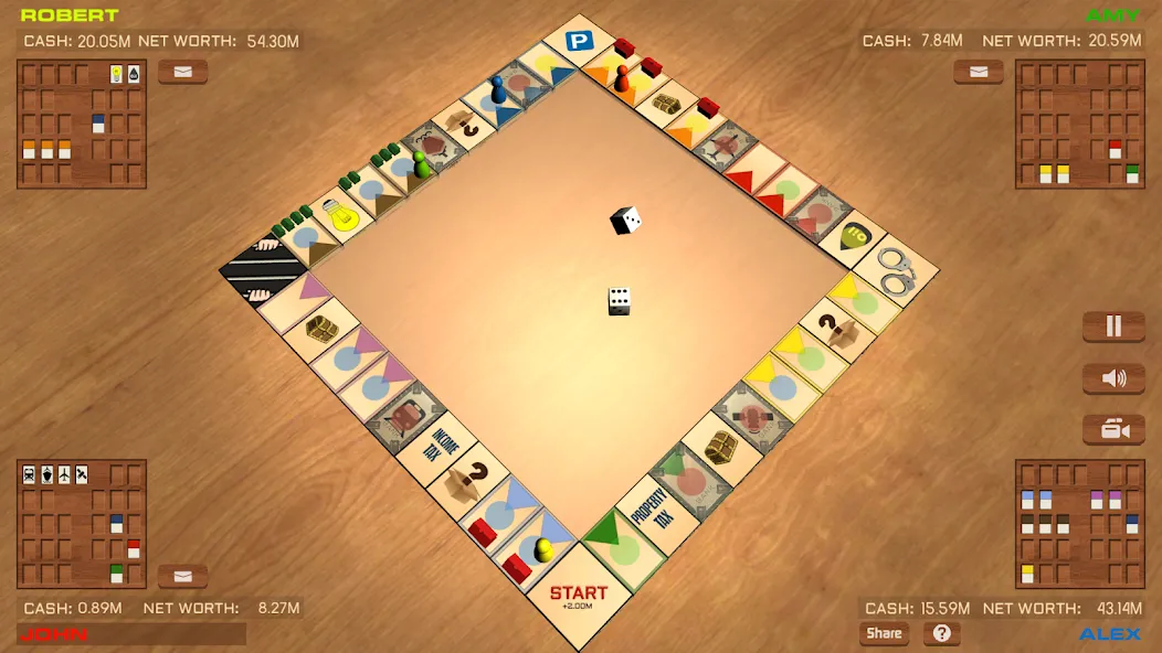 Businessman ONLINE board game [MOD: безлимитные деньги и ресурсы] Screenshot 1