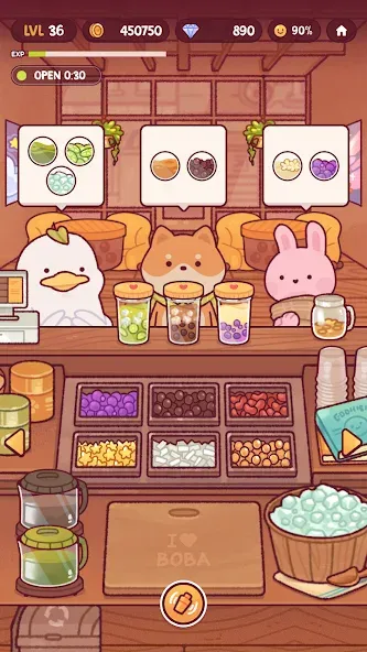 Boba Tale [MOD: безлимитные деньги и ресурсы] Screenshot 3