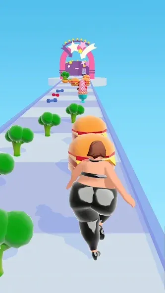 Body Race [MOD: много денег и все уровни открыты] Screenshot 1