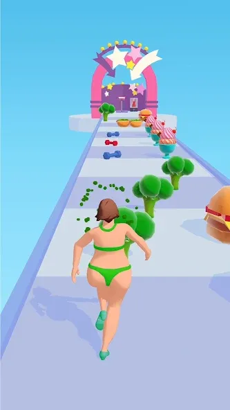 Body Race [MOD: много денег и все уровни открыты] Screenshot 4
