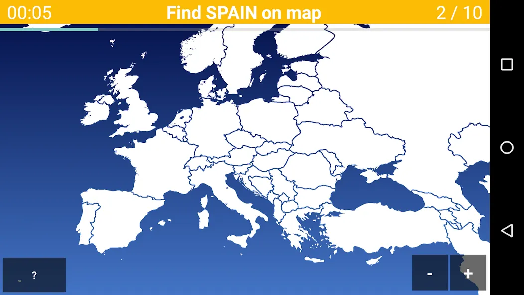 Europe Map Quiz - European Cou [MOD: открыты все страны и уровни] Screenshot 2