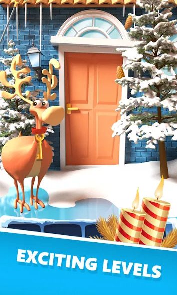Open 100 Doors - Christmas! [MOD: открыты все двери и уровни] Screenshot 4