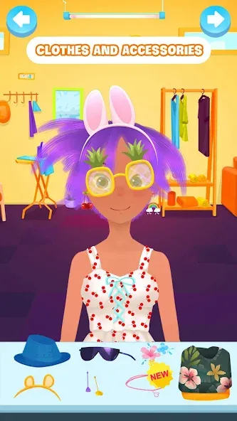 Hair salon games : Hairdresser [MOD: безлимитные монеты и все прически] Screenshot 3