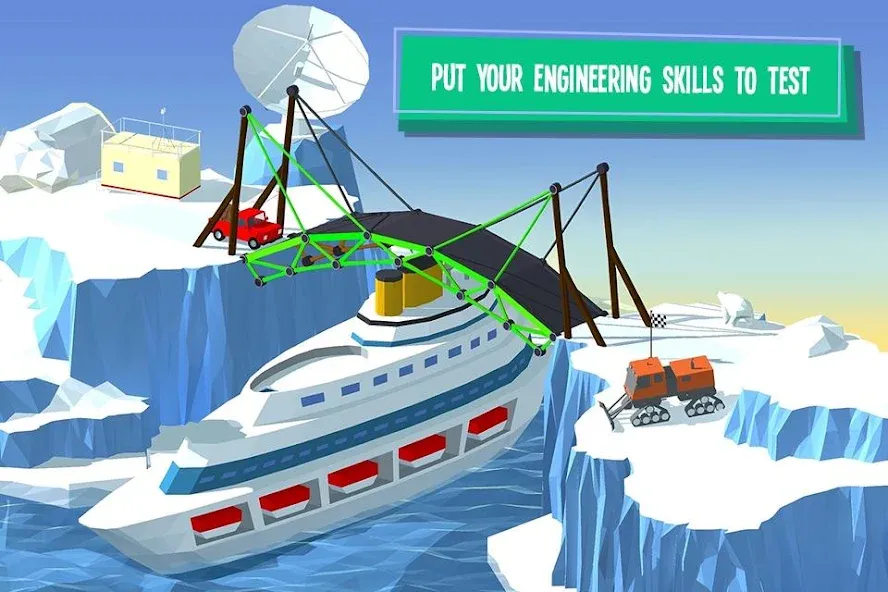 Build a Bridge! [MOD: безлимитные деньги и ресурсы] Screenshot 4