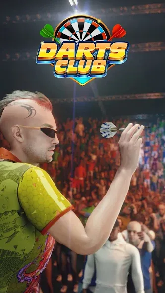 Darts Club: PvP Multiplayer [MOD: безлимитные монеты и улучшения] Screenshot 1