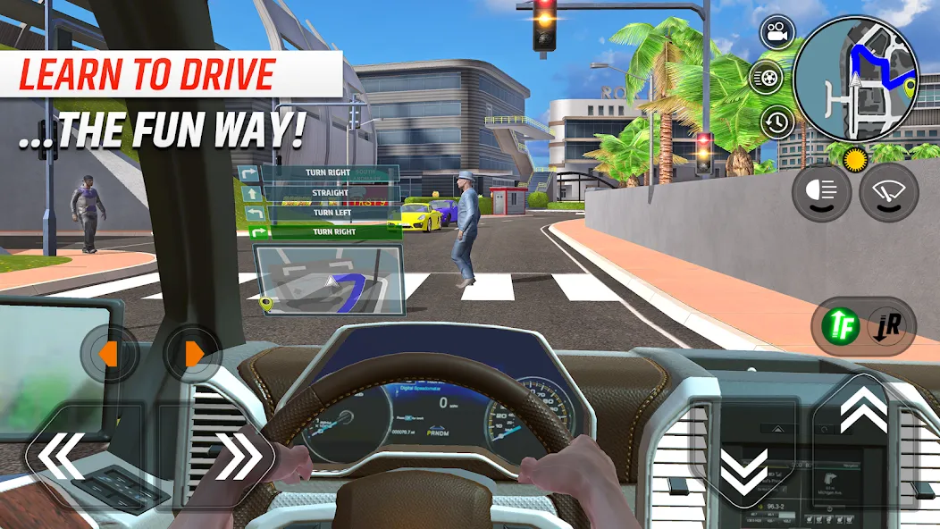Car Driving School Simulator [MOD: безлимитные деньги и все машины открыты] Screenshot 1