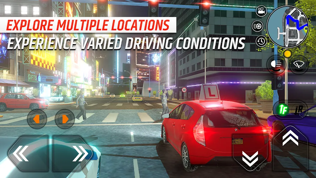Car Driving School Simulator [MOD: безлимитные деньги и все машины открыты] Screenshot 2