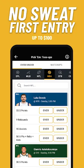 Sports Predictor: Fantasy Game [MOD: безлимитные монеты и все прогнозы] Screenshot 2