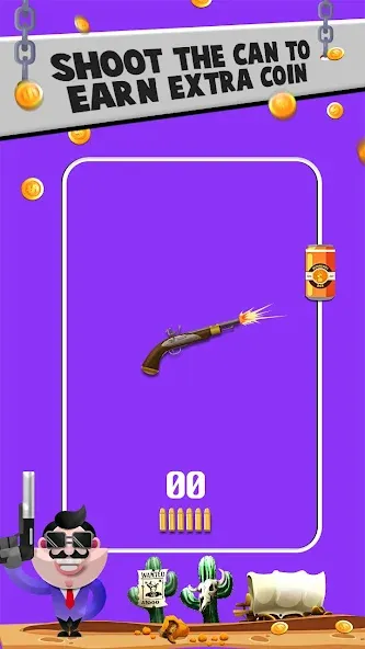 Bottle Shooting VS Gun [MOD: безлимитные патроны и точная стрельба] Screenshot 3