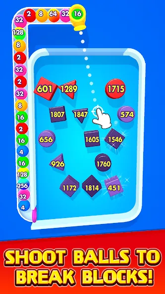 Bounce Merge [MOD: безлимитные жизни и усиленные бонусы] Screenshot 1