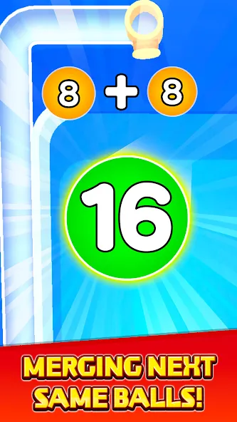 Bounce Merge [MOD: безлимитные жизни и усиленные бонусы] Screenshot 3
