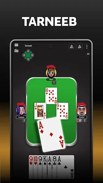 Jawaker Hand, Trix &amp; Solitaire [MOD: без рекламы и все карты открыты] Screenshot 3