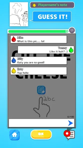 Online Telephone Game - TELPIC [MOD: безлимитные подсказки и быстрые раунды] Screenshot 5
