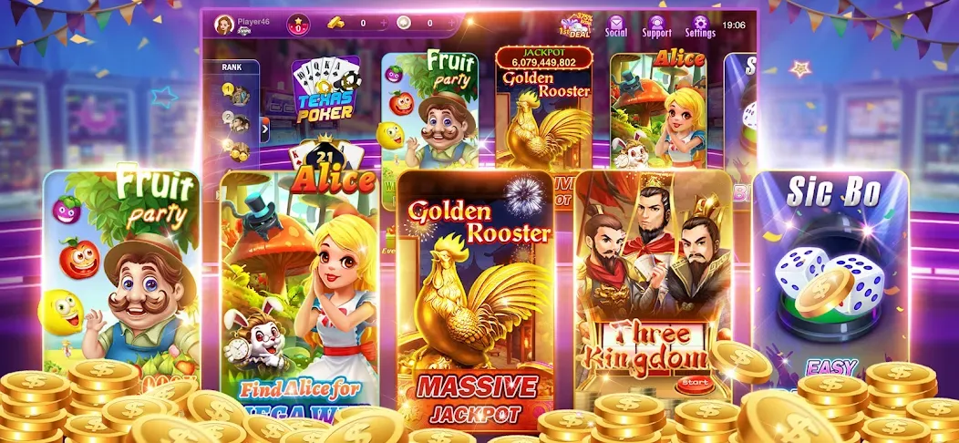 Happy Poker Slots [MOD: безлимитные монеты и бонусы] Screenshot 3