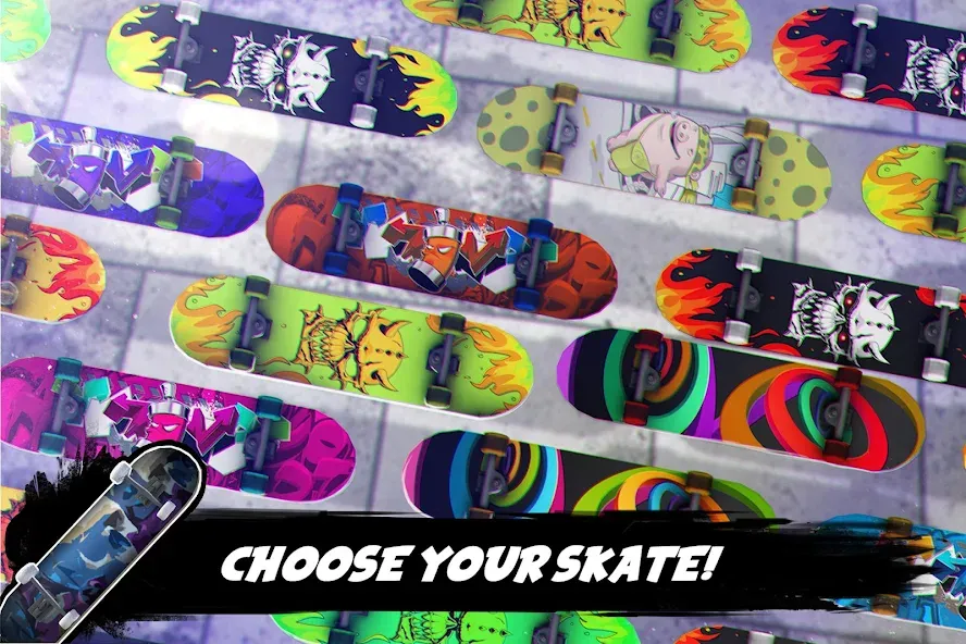 True Skateboarding Ride Style [MOD: открыты все доски и трюки] Screenshot 3