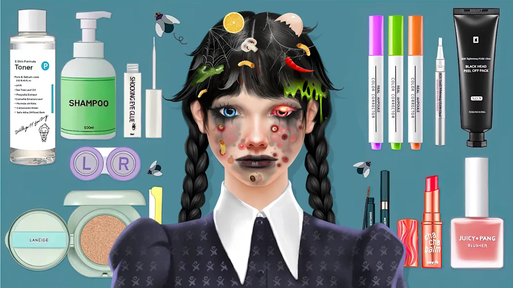 ASMR Doctor Makeup Salon games [MOD: новые макияжи и без рекламы] Screenshot 1
